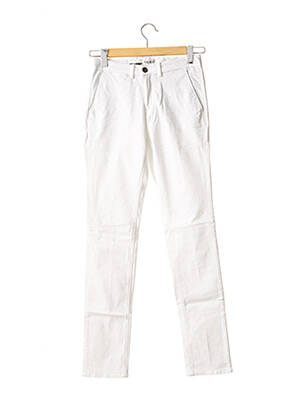 Pantalon chino blanc HAPPY pour homme