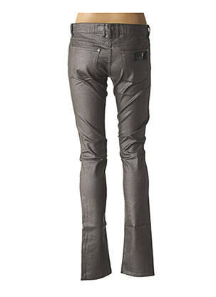 Pantalon tissage enduit taille normale gris APRIL 77 femme