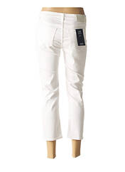Pantalon 7/8 blanc ARMANI pour femme seconde vue