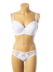Ensemble lingerie blanc HANA pour femme seconde vue