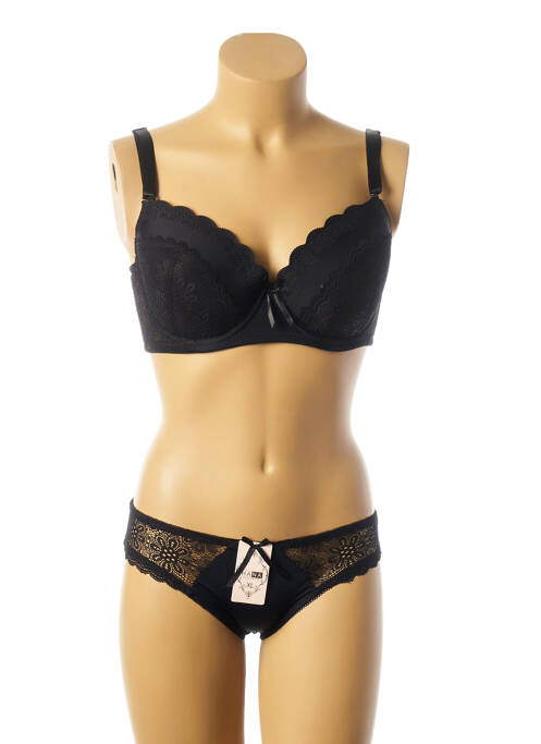 Ensemble lingerie noir HANA pour femme