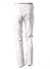 Pantalon 7/8 blanc LAUREL pour femme seconde vue