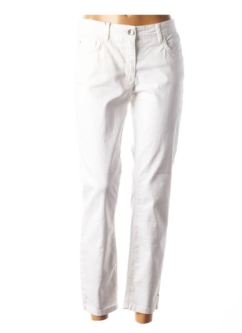 Pantalon 7/8 blanc LAUREL pour femme