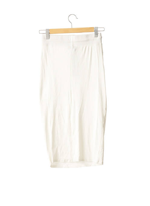 Jupe longue blanc CHIQUELLE pour femme