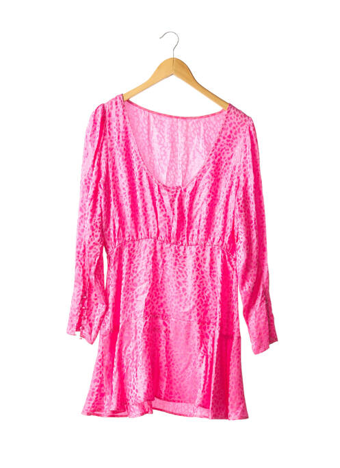 Robe mi-longue rose RIXO pour femme