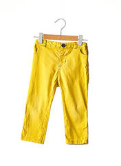 Pantalon slim jaune BODEN pour garçon seconde vue