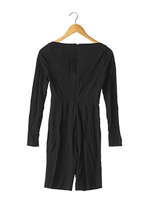Combishort col carré noir LPA femme