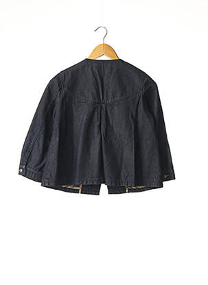 Veste en jean bleu BURBERRY fille
