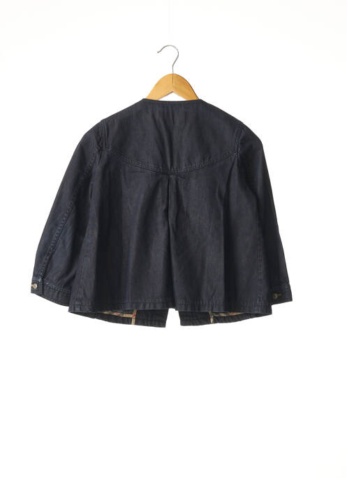 Veste en jean bleu BURBERRY pour fille