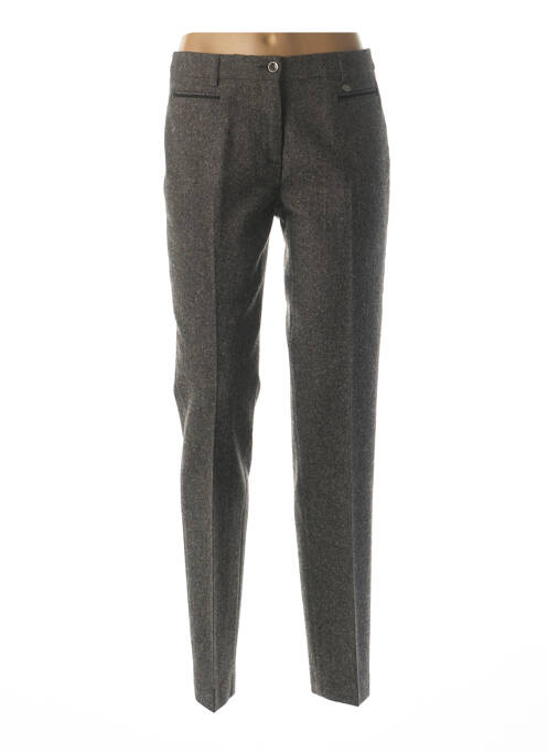 Pantalon slim gris BRUNO SAINT HILAIRE pour femme