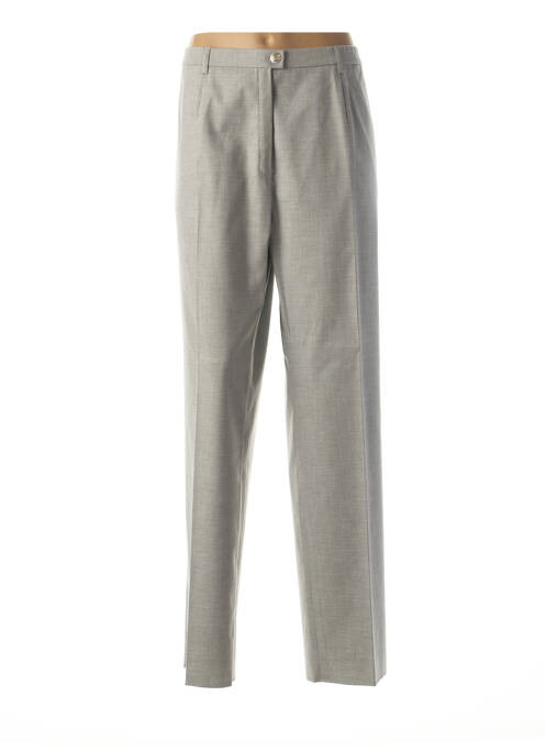 Pantalon droit gris K'TENDANCES pour femme