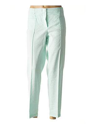 Pantalon droit bleu LUISA CERANO pour femme