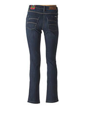 Jeans coupe slim bleu BRANDTEX pour femme seconde vue