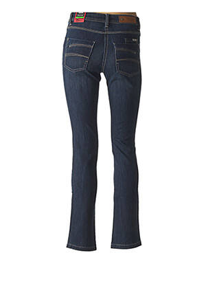Jeans coupe slim slim taille basse bleu BRANDTEX femme