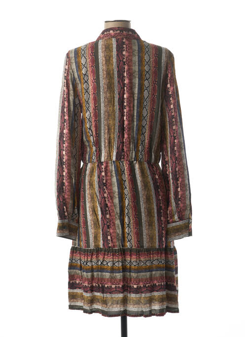 Robe longue vert GEISHA pour femme