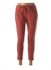 Pantalon slim rouge CREAM pour femme seconde vue