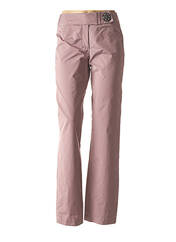 Pantalon droit violet AIRFIELD pour femme seconde vue