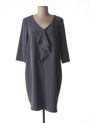 Robe mi-longue gris B.YU pour femme seconde vue