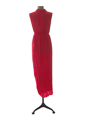 Robe maternité sans manche rouge POMKIN femme
