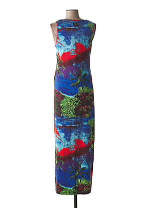 Robe maternité stretch bleu LOVE2WAIT femme