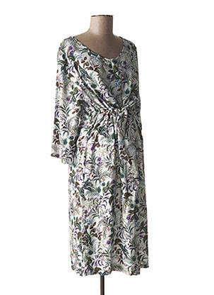Robe maternité stretch bleu FRAGILE femme
