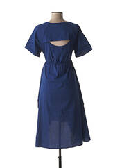 Robe maternité bleu ATTESA pour femme seconde vue