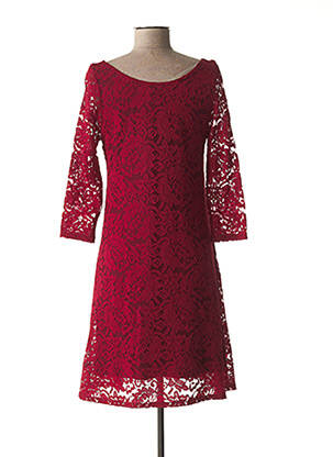 Robe maternité doublure rouge NINA BELLY femme