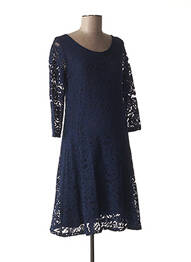 Robe maternité doublure bleu NINA BELLY femme
