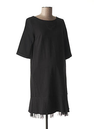 Robe maternité empiècements noir MENONOVE femme