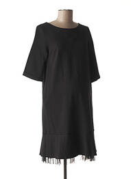 Robe maternité empiècements noir MENONOVE femme