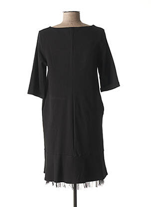 Robe maternité empiècements noir MENONOVE femme