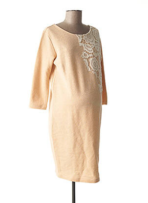 Robe maternité stretch rose FRAGILE femme
