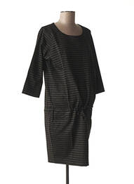 Robe maternité stretch noir FRAGILE femme