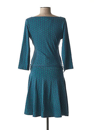 Robe maternité stretch bleu POMKIN femme