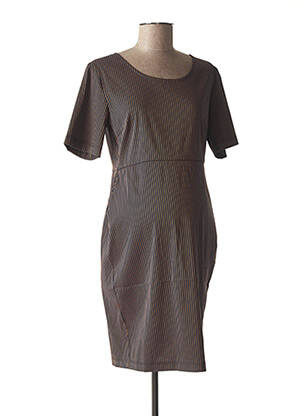 Robe maternité stretch bleu FRAGILE femme
