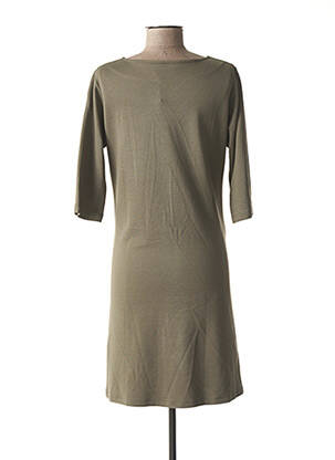 Robe maternité stretch vert FRAGILE femme