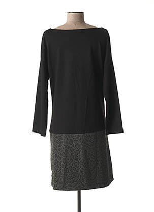 Robe maternité stretch noir FRAGILE femme