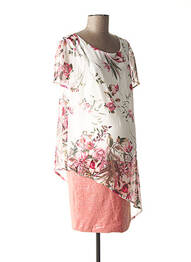 Robe maternité empiècements rose SARÀ femme