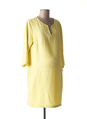 Robe maternité stretch vert FRAGILE femme