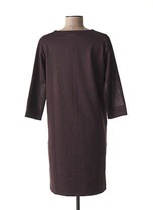 Robe maternité stretch violet FRAGILE femme
