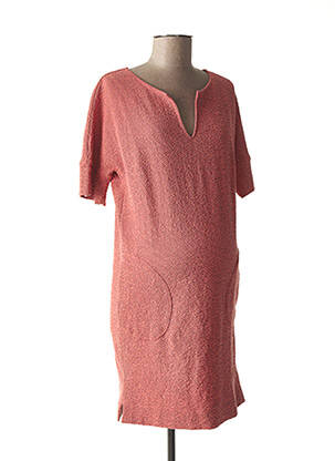 Robe maternité stretch rose FRAGILE femme