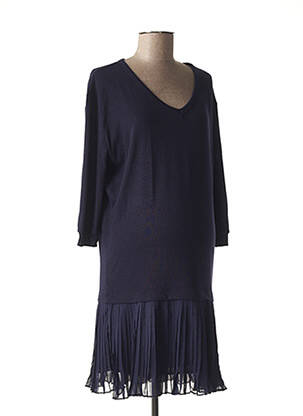 Robe maternité stretch bleu MUM OF THE WORLD BY GRIET femme