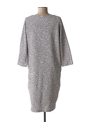 Robe maternité stretch bleu FRAGILE femme