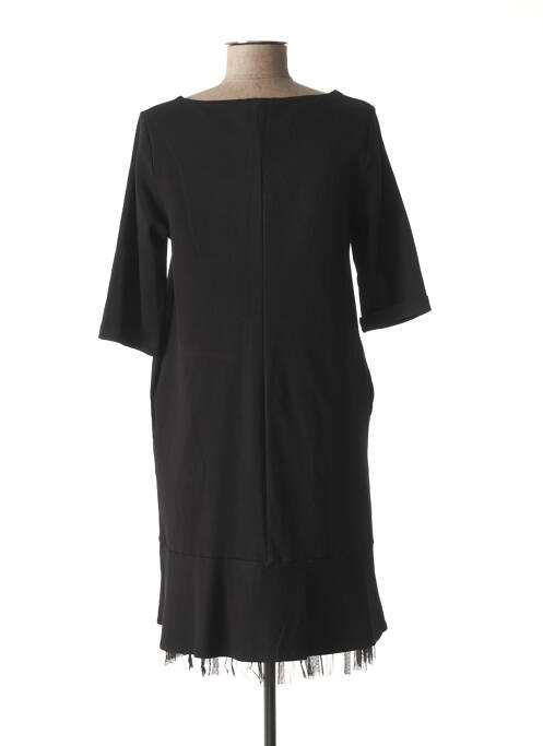 Robe maternité empiècements noir MENONOVE femme