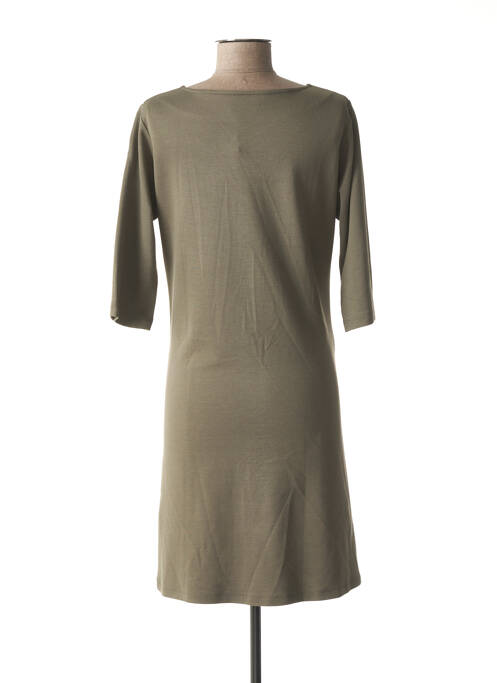 Robe maternité stretch vert FRAGILE femme
