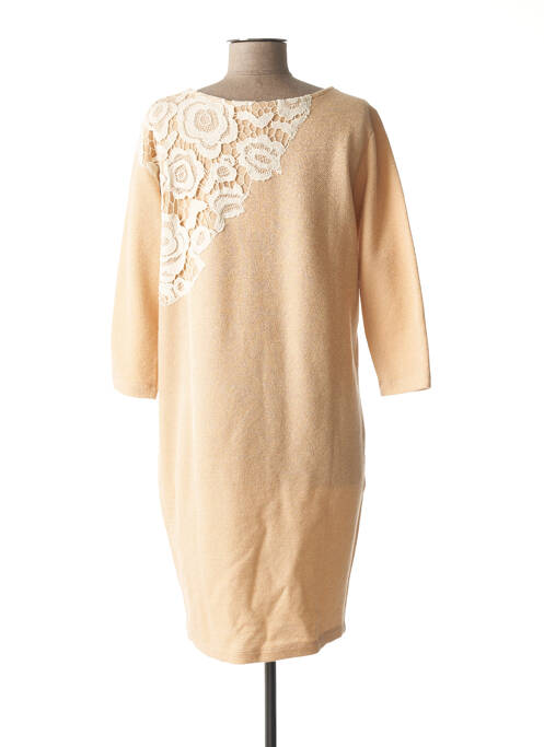 Robe maternité rose FRAGILE pour femme