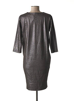 Robe maternité stretch gris FRAGILE femme
