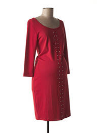 Robe maternité empiècements rouge QUEEN MUM femme