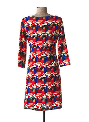 Robe maternité stretch rouge FRAGILE femme