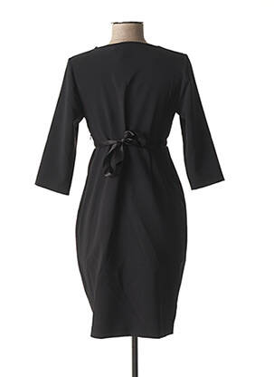 Robe maternité manches 3/4 noir SARÀ femme